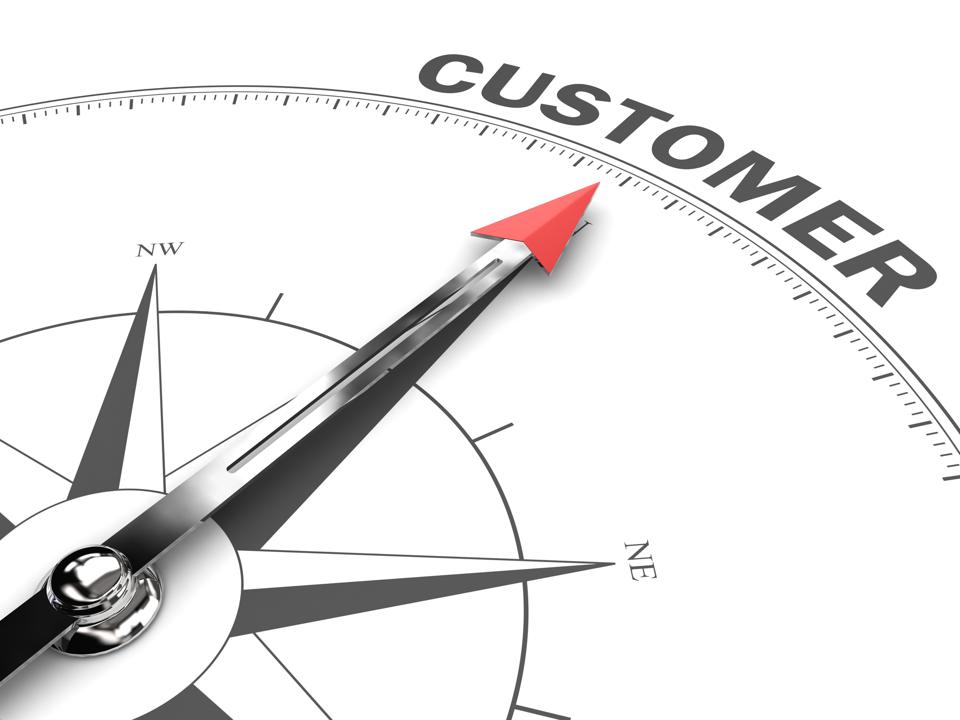 Customer satisfaction compass business target goal direction